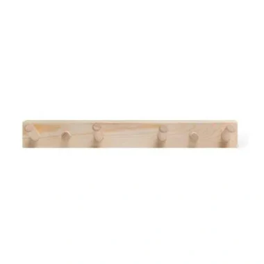 Sawo 4 Peg Wooden Towel Hook Rack