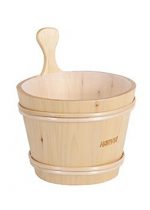 Harvia Large Pine Wood Bucket with Liner