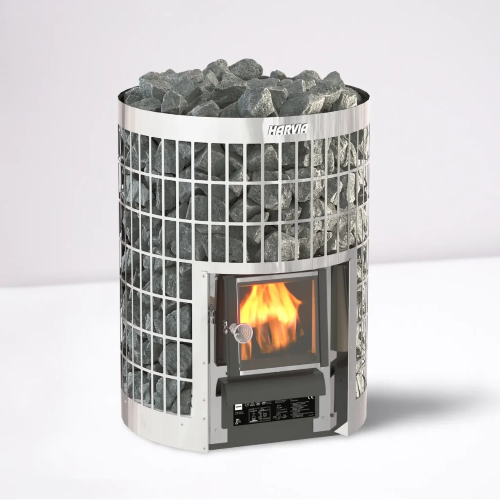 Harvia_Cilindro20 woodburning heater