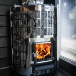 Harvia_Cilindro_20 rock compartment closeup