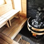 Legend Smoke Pipe Cover in Sauna