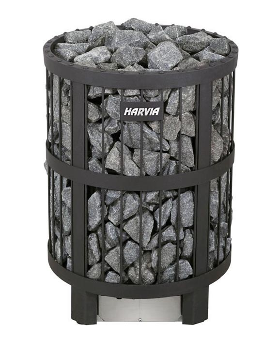 Sauna HARVIA CILINDRO PC70XE 6,8kW, WITH CONTROL UNIT, STAINLESS