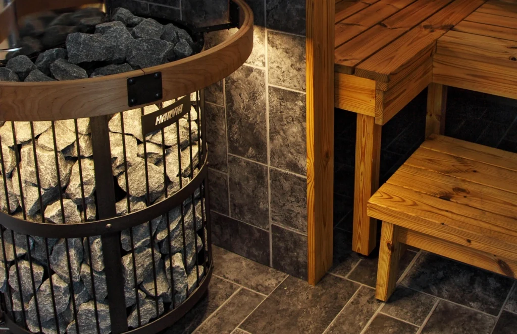 Harvia Legend Pro PO10E full side with safety railing