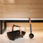 Harvia Legend Sauna Bucket and a Ladel