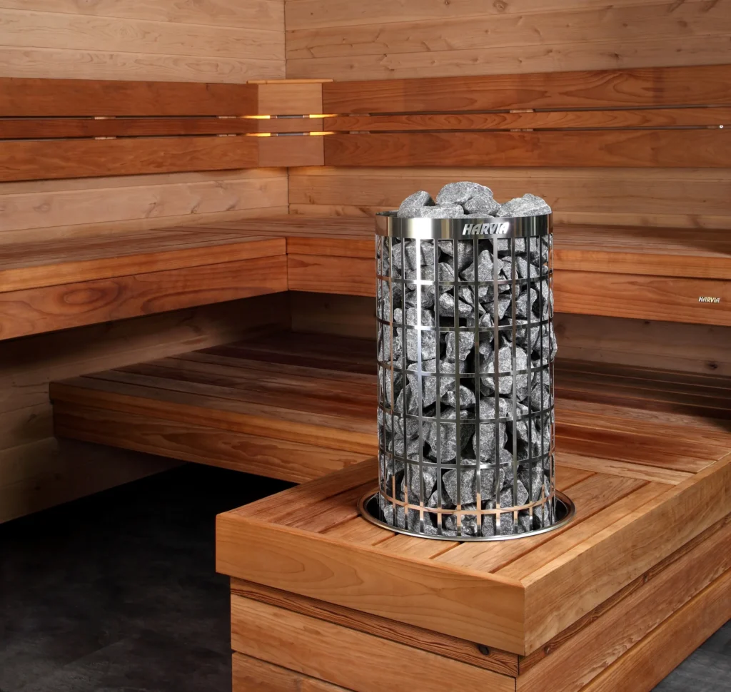 Harvia_Cilindro_pc110e embedded no safety railing