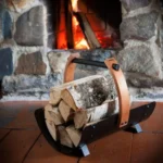 Wood in Harvia Legend Firewood Basket