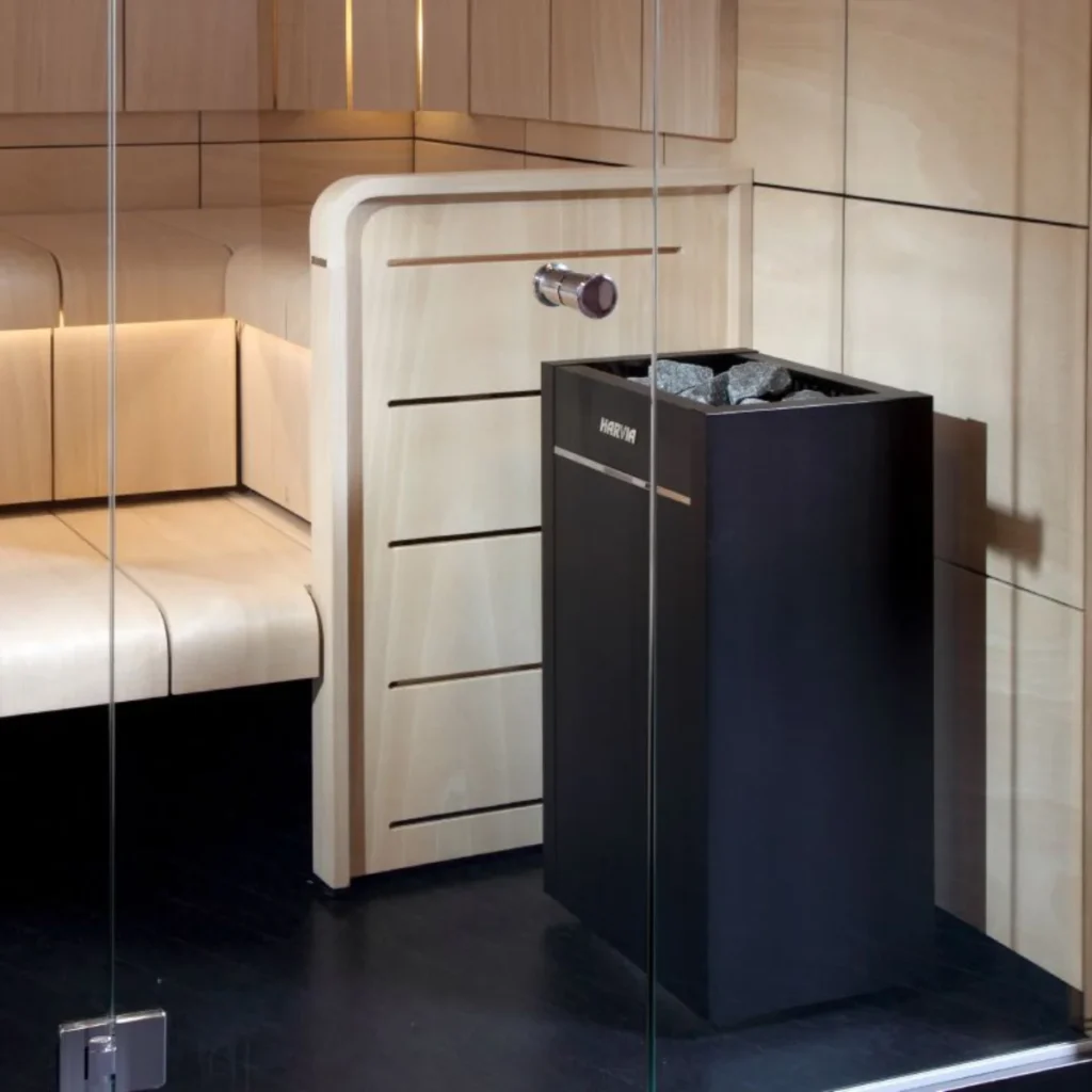 harvia virta hl11 no safety railing standing side view