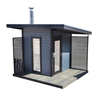Harvia Solide Compact Modern Outdoor Sauna