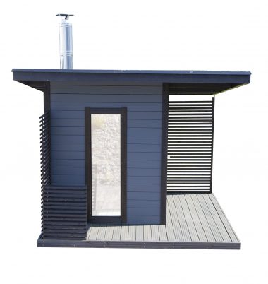 Harvia Solide Compact Modern Outdoor Sauna