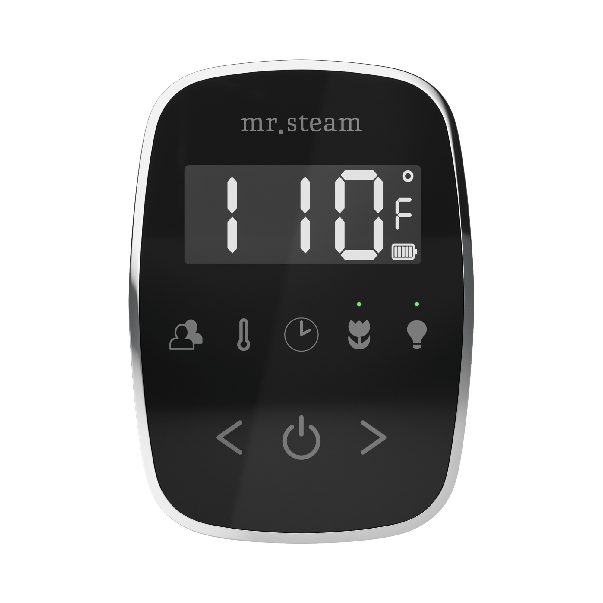 Tempo Flex Steam Shower Control Black