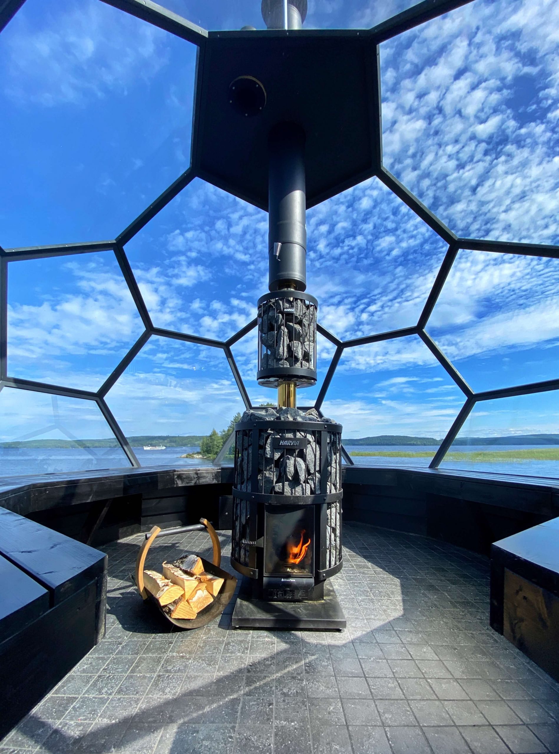 HARVIA LEGEND GREENFLAME