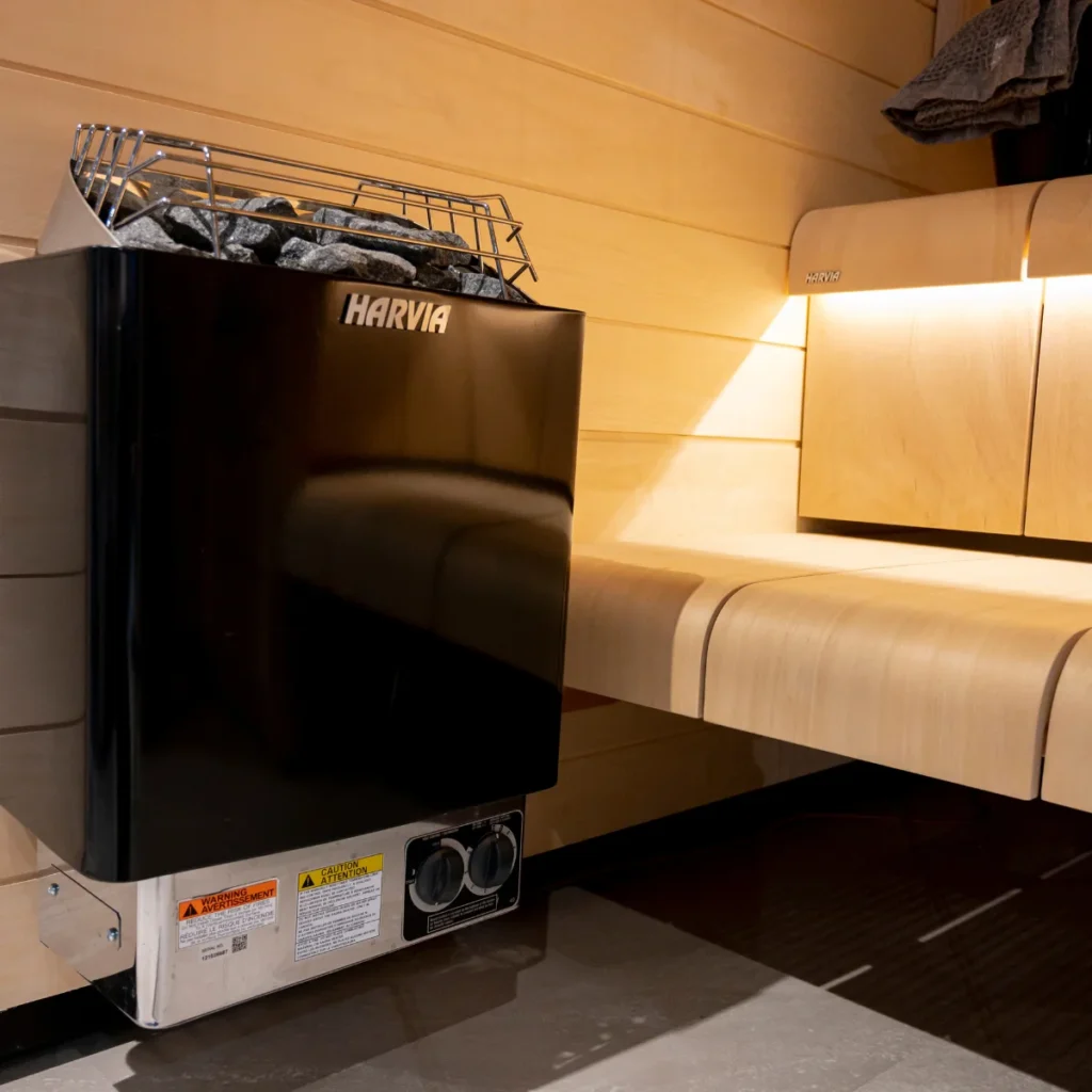 harvia kip 60b black angled
