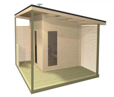 Harvia Solide Compact Sauna