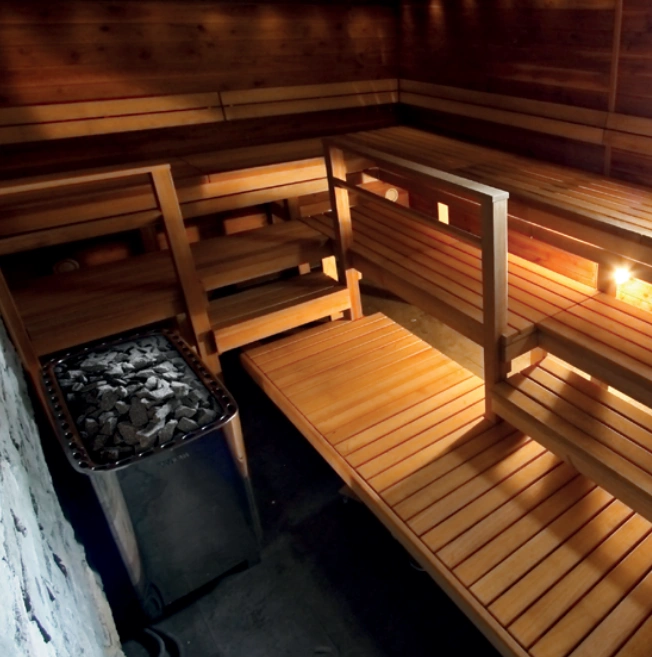 Harvia Club K15G 3Ph without contactor distanced rock compartment