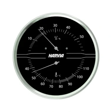 Harvia Round Thermo Hygrometer