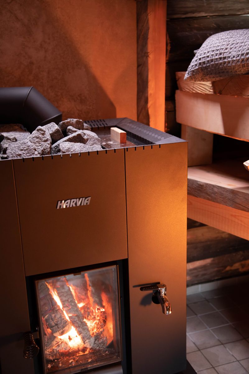 Harvia Linear 22 GreenFlame RS Black