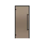 Black-Line Aluminum Frame Glass Door