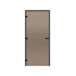 Black-Line Pine Frame Glass Door