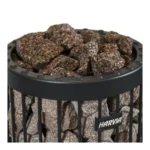 Harvia Red Granite Stones (5-10 cm) Cylinder filled with stones