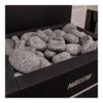 Harvia Rounded Stones (5-10 cm) at top of heater
