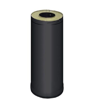Black Steel Chimney Extension WHP500M