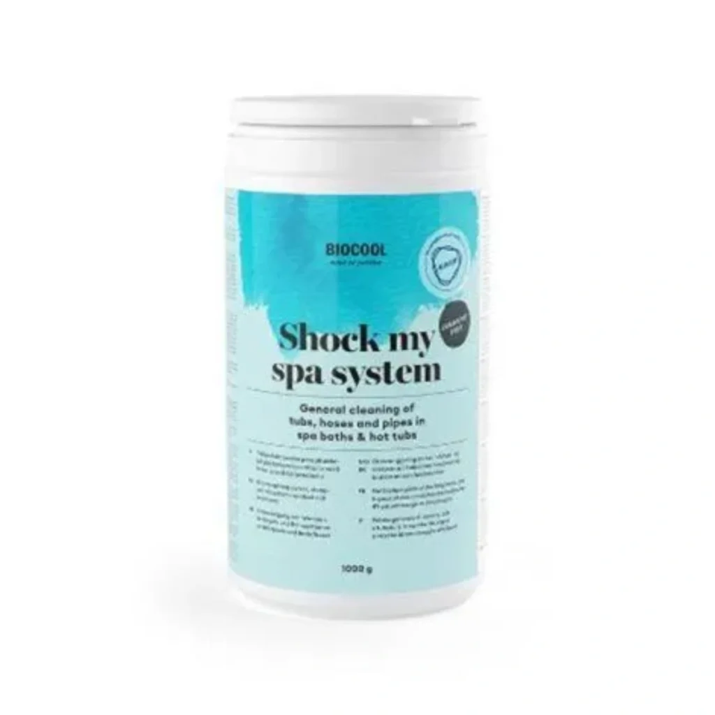 biocool shock my spa system