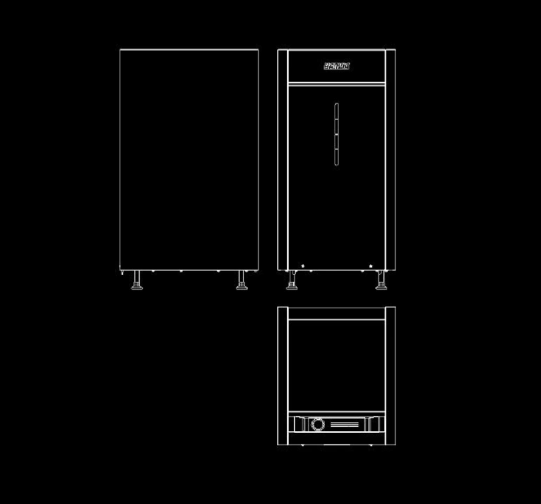 Virta Combi HL8SA black and white diagram
