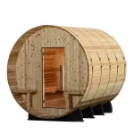 Almost Heaven Grandview 4-6 Person Canopy Barrel Sauna