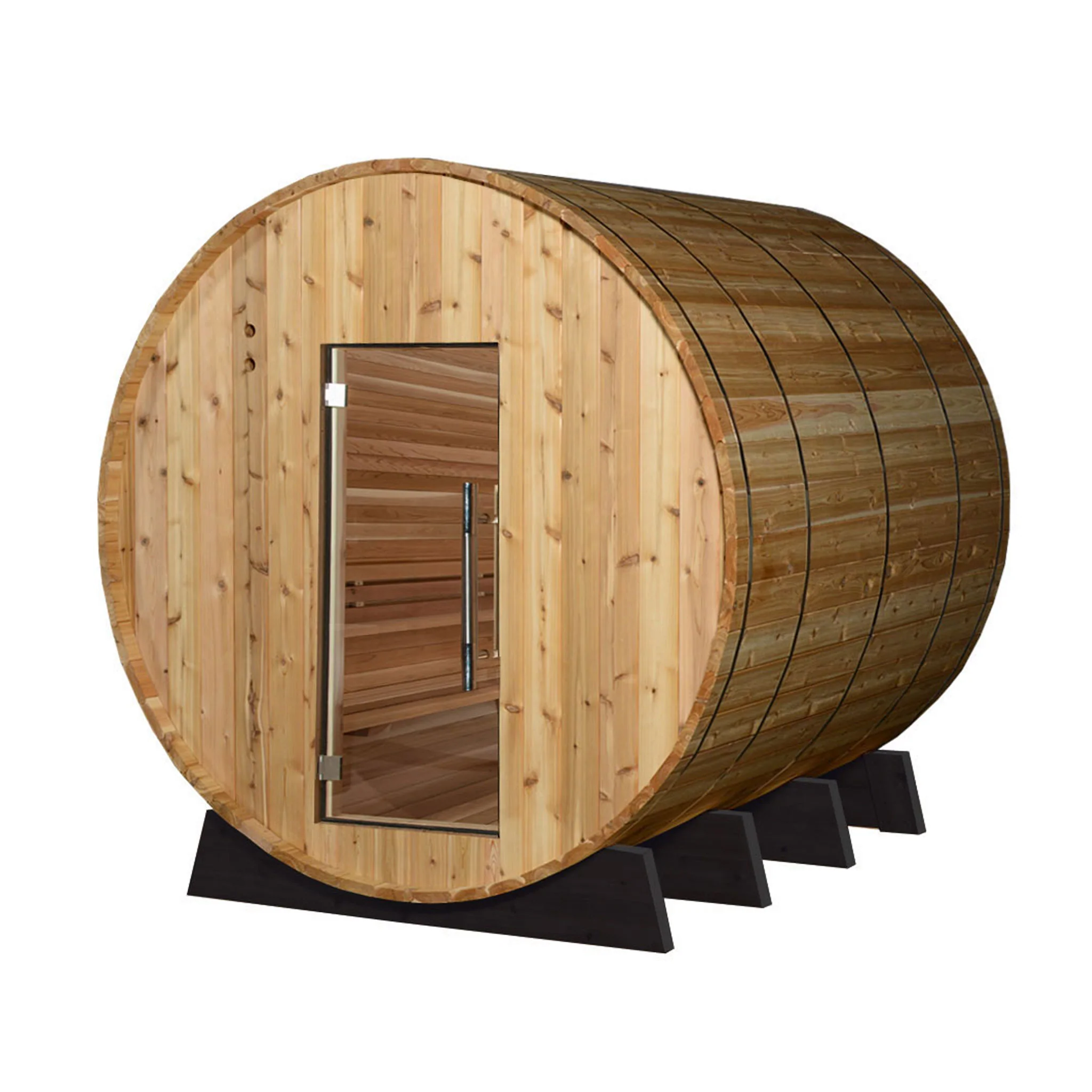 Almost Heaven Lewisburg 6-8 Person Barrel Sauna