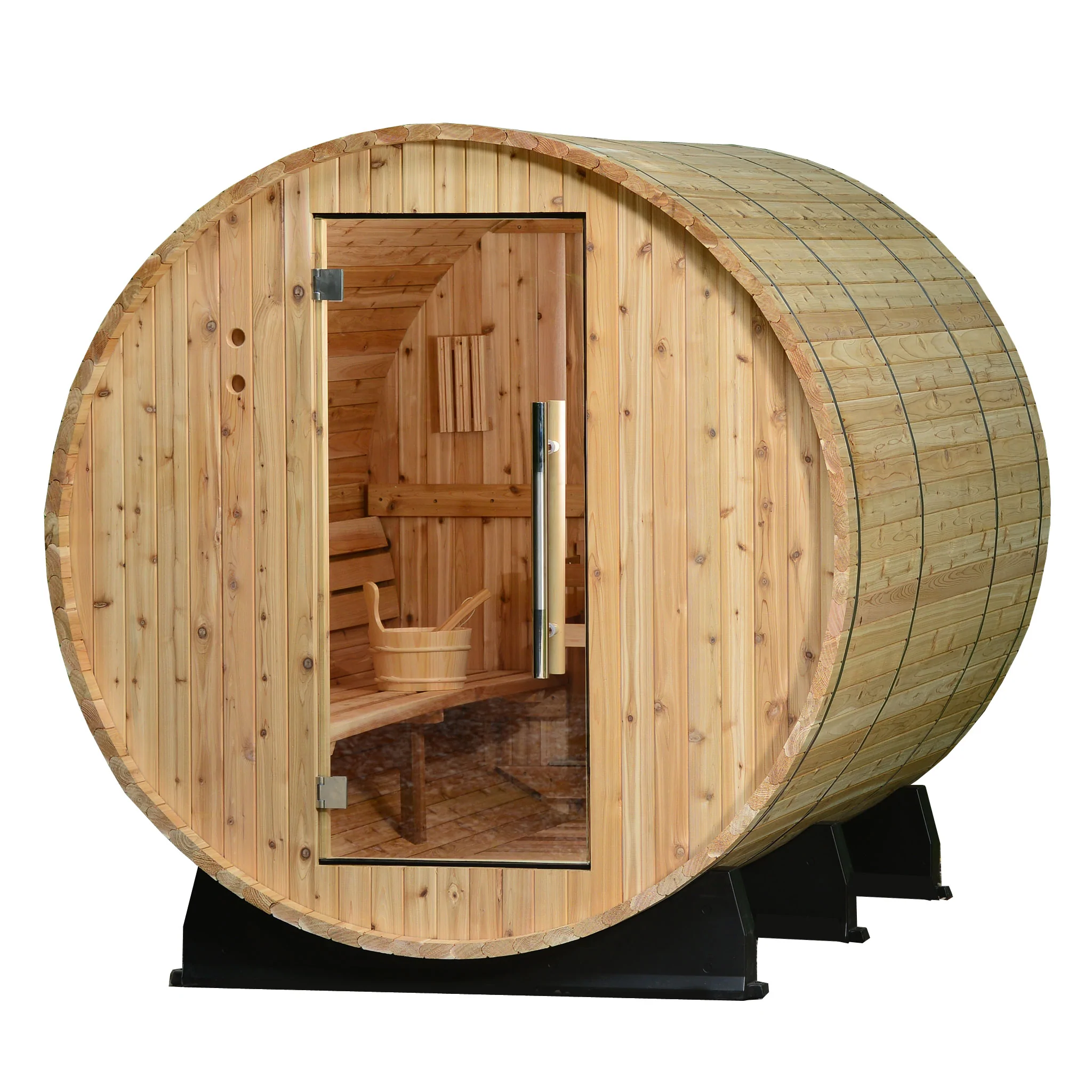 Almost Heaven Princeton 6-Person Barrel Sauna