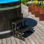 Escaliers extérieurs en bois