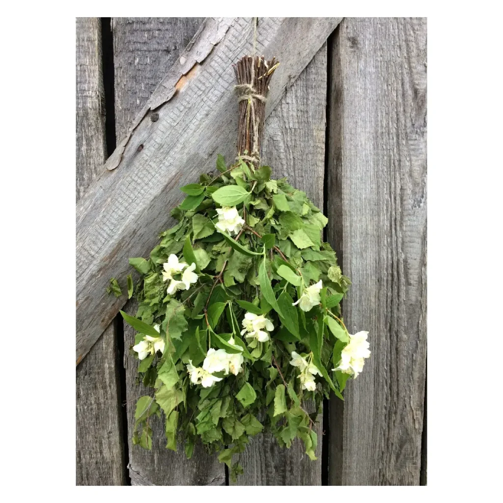 Birch Jasmine Sauna Whisk