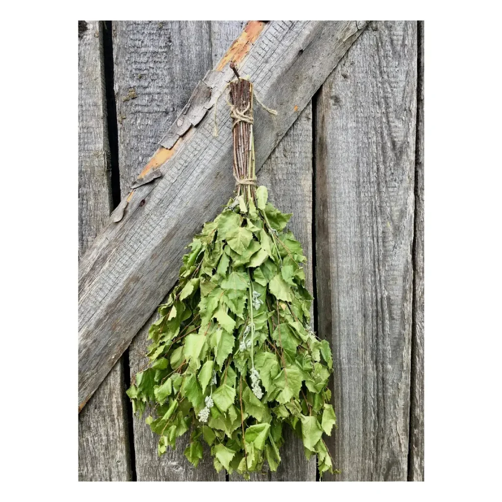 Birch Lemon Balm Sauna Whisk