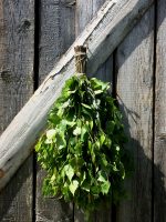 Birch + Mint Sauna Whisk