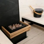 Harvia Safety Railing HL3S in Sauna