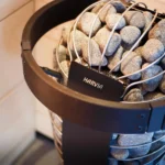 Harvia spirit sp60e electric heater rock compartment