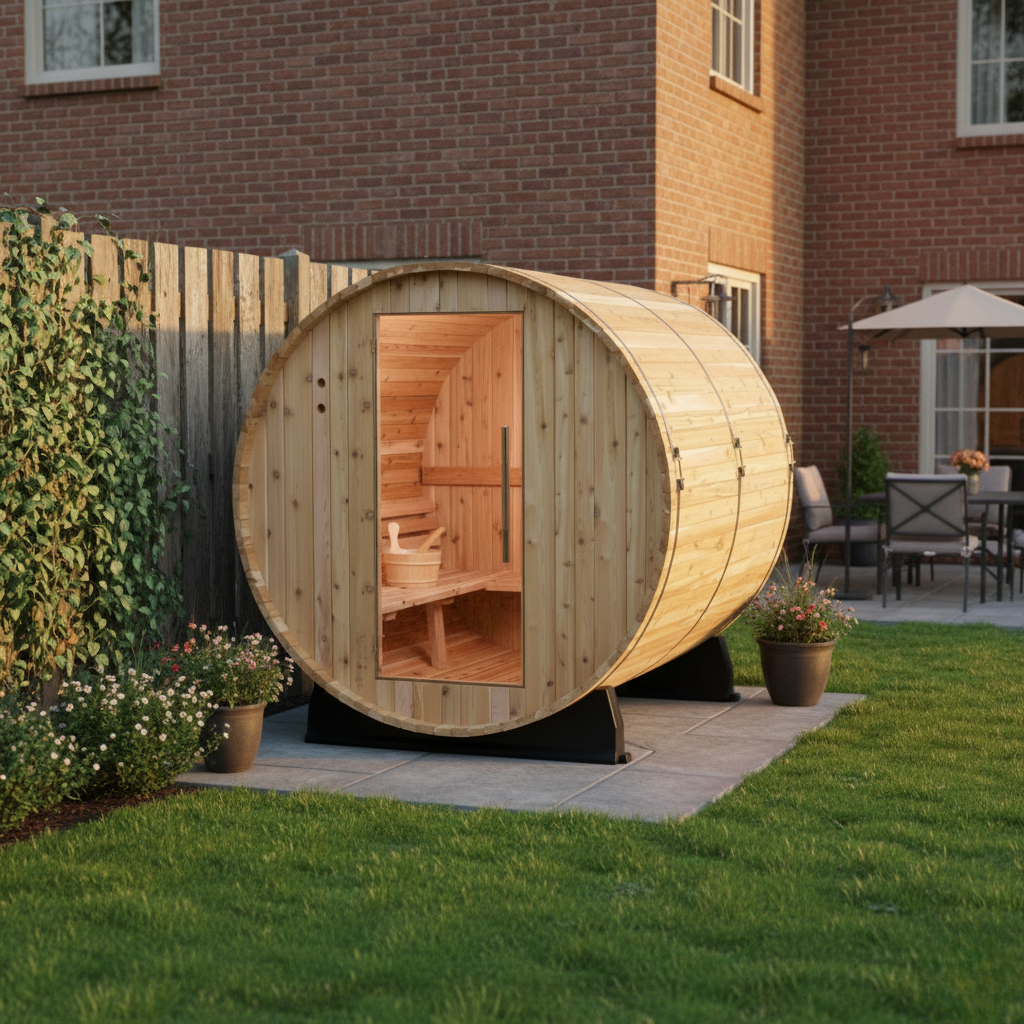 Almost heaven pinnacle barrel sauna