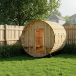 Almost heaven Grandview barrel sauna