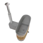 kirami original tiny thermowood overhead view