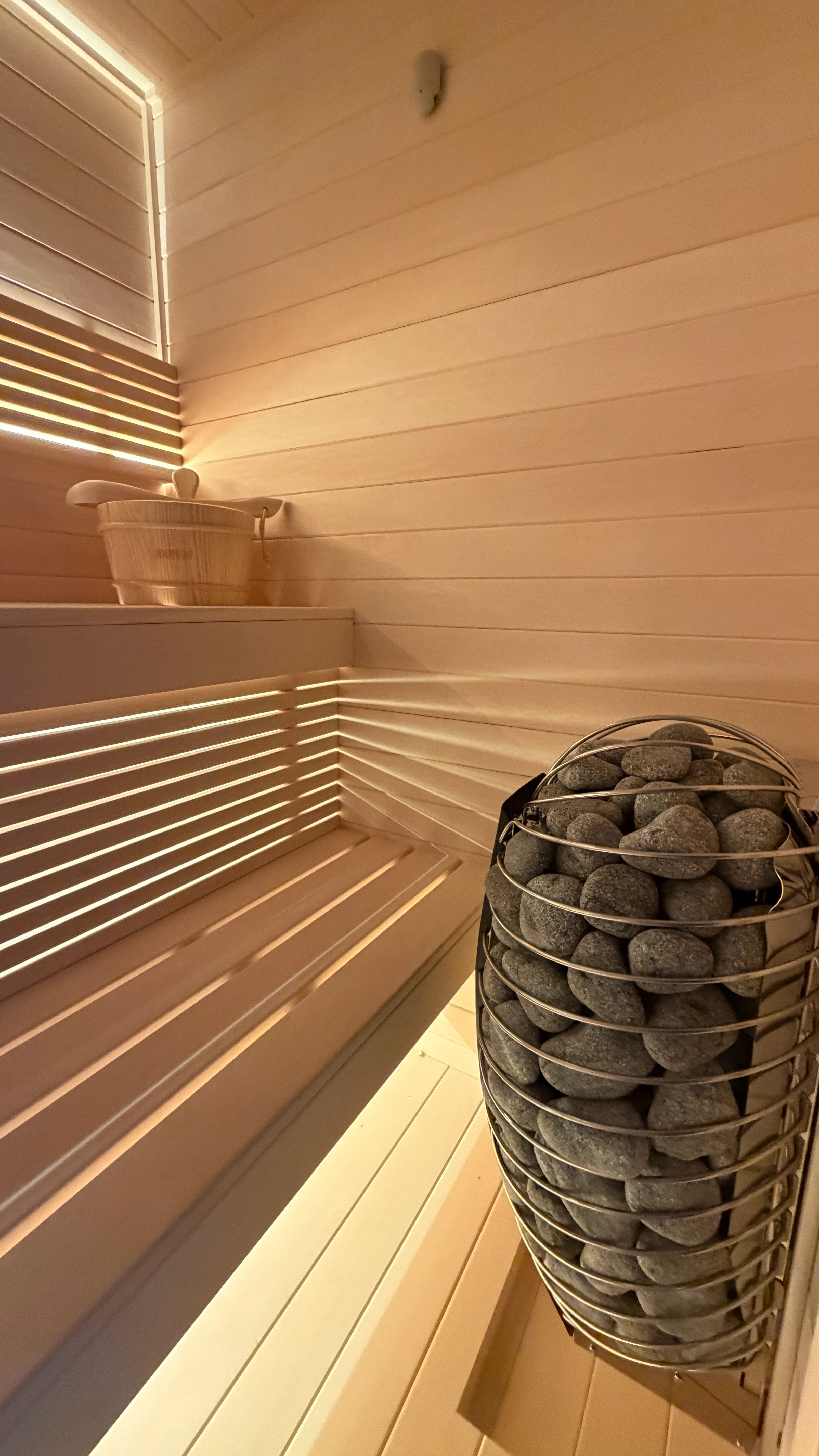 Custom indoor sauna
