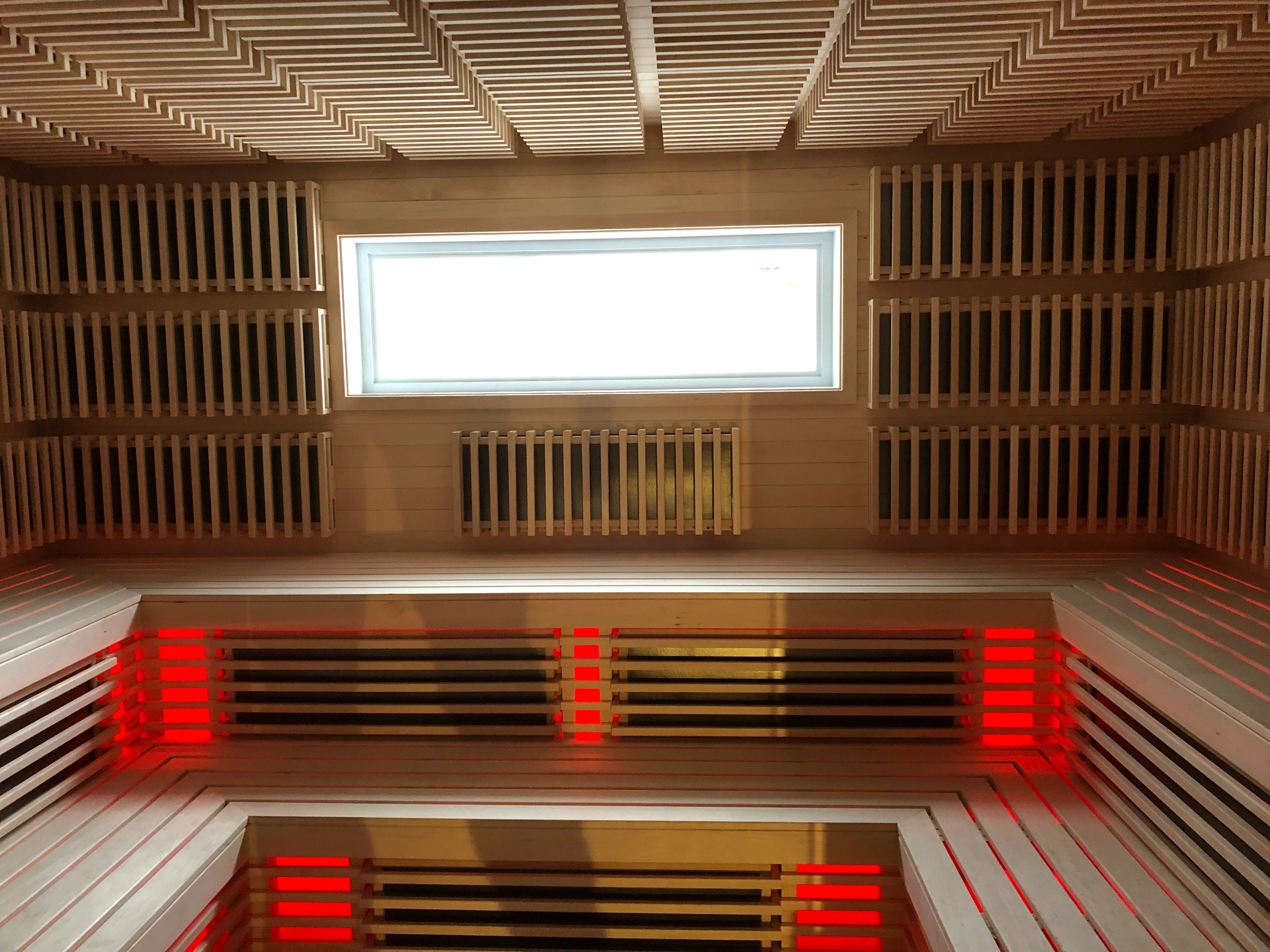 Custom indoor sauna