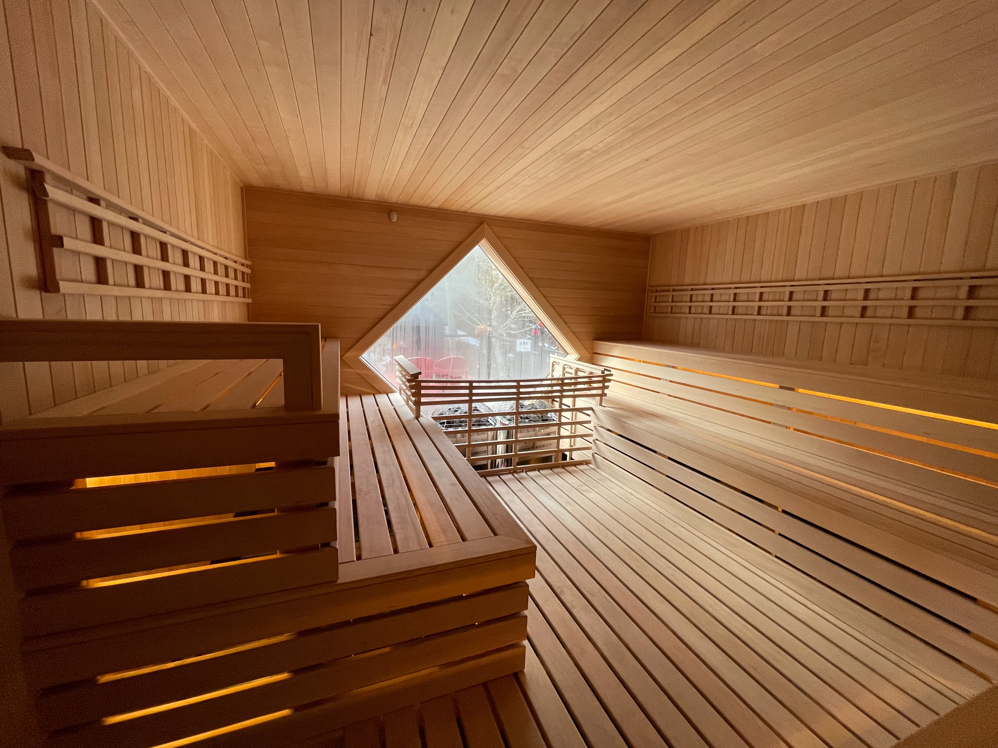 Custom indoor sauna