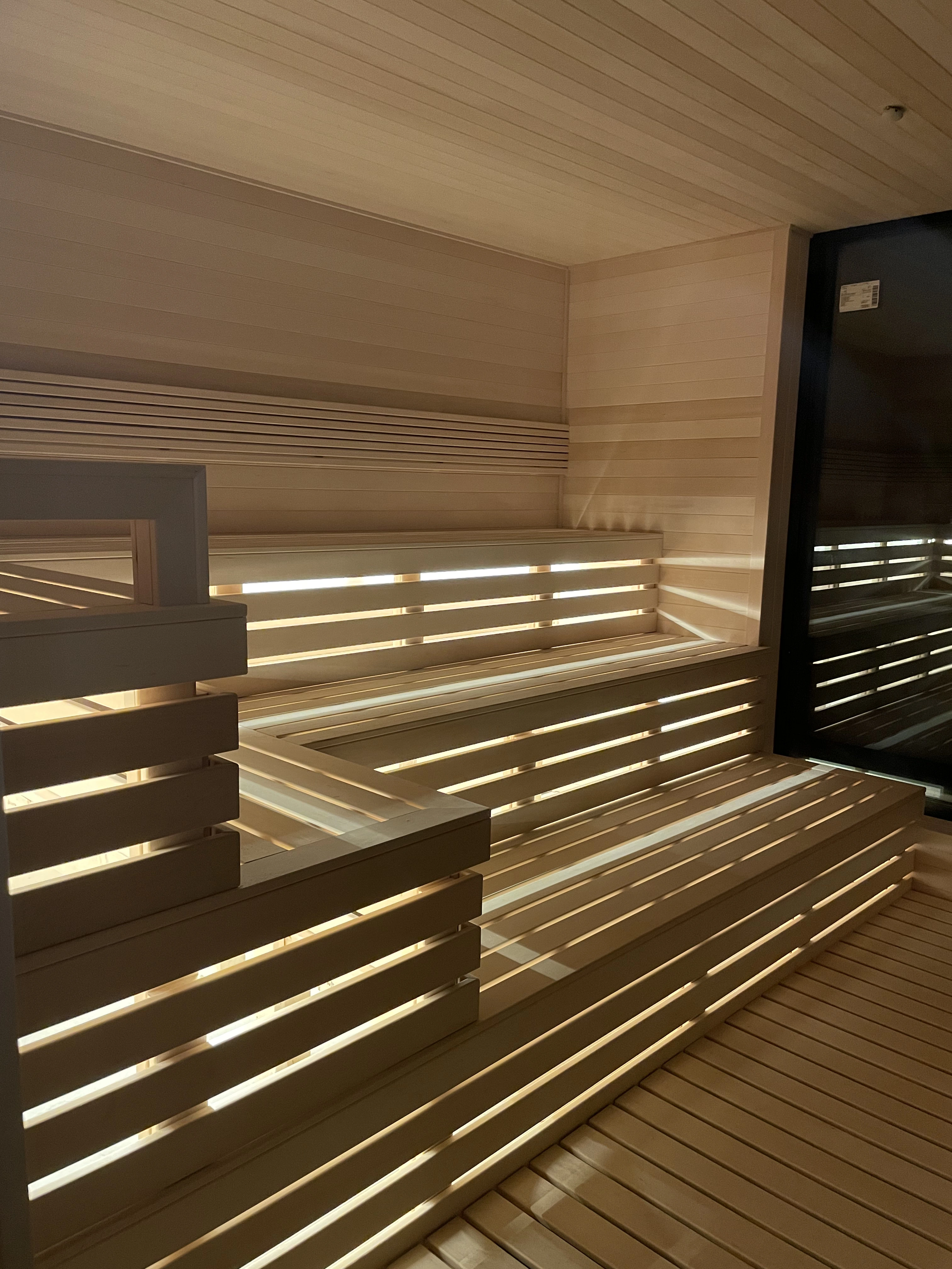 Custom indoor sauna
