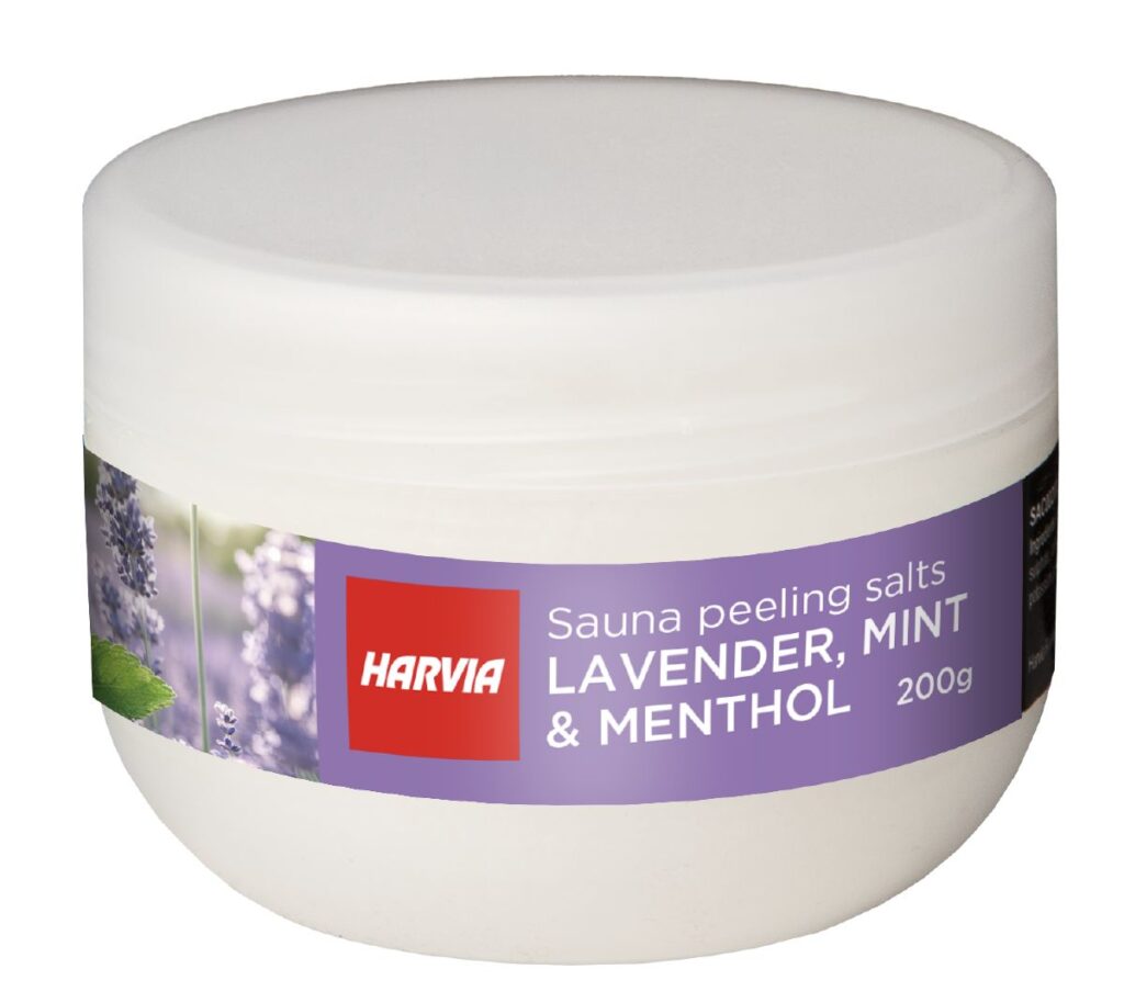 Harvia_peelingsalt_LavandeMentheMenthol200g_SAC00200LM_p1