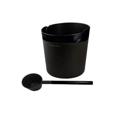 Helmi bucket and ladle set Black