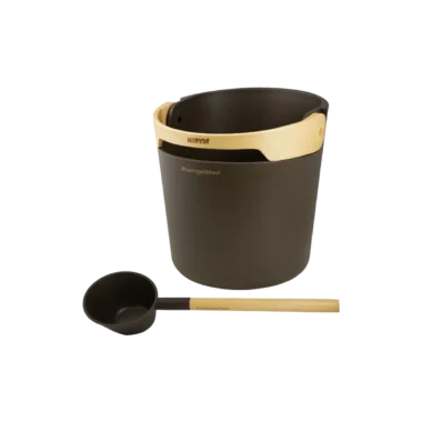 Helmi bucket and ladle set chocolate