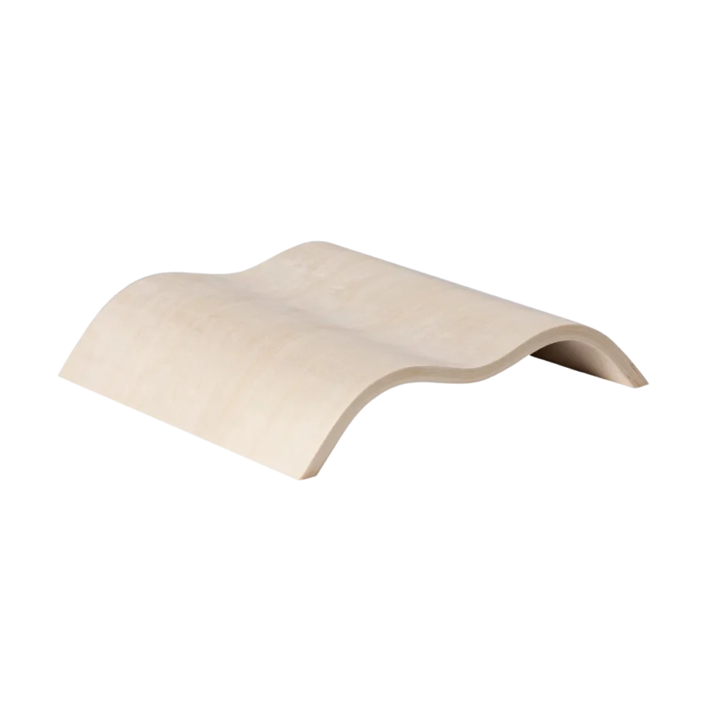 harvia wooden wave headrest aspen