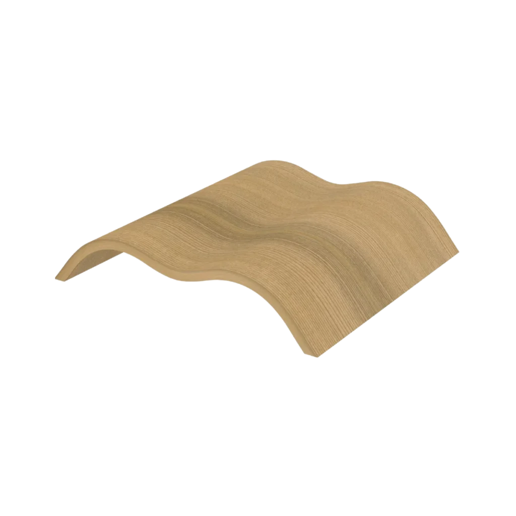 harvia wooden wave headrest cedar