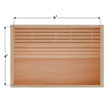 4 x 6 DIY Sauna Kit