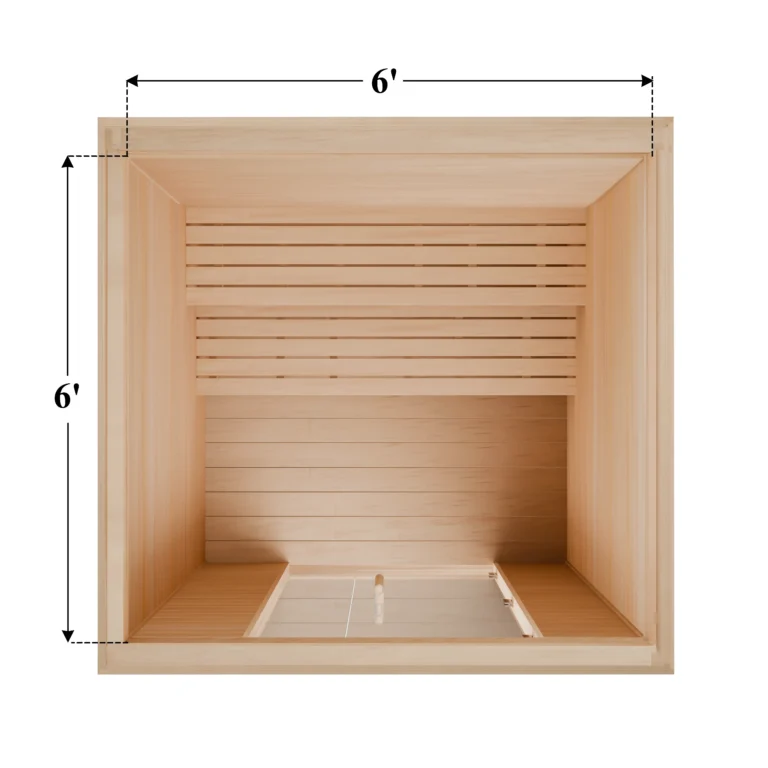 6х6 diy sauna kit